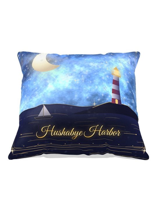 Galaxy Night Winter Throw Pillow