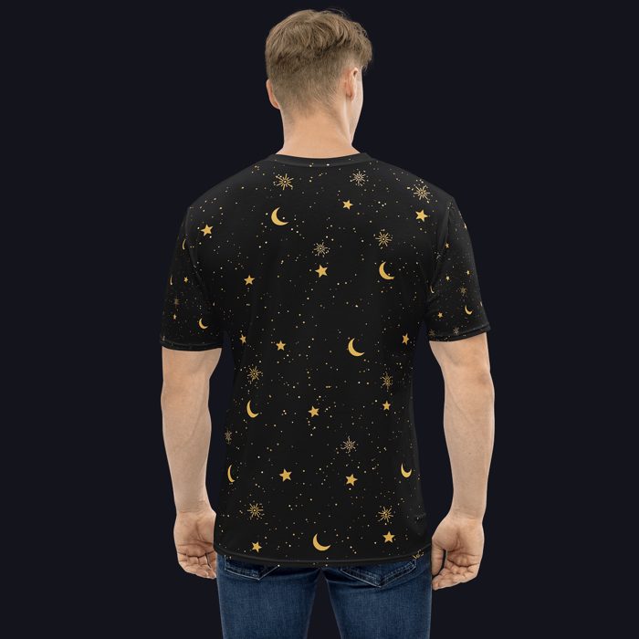 Men's Black & Gold Lounge Tee