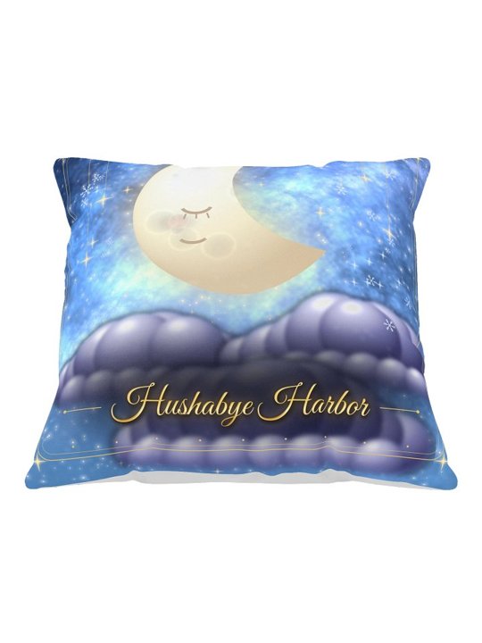 Sleepy Moon Winter Pillow